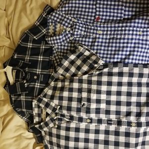 Abercrombie kids logo short sleeve shirts, 3pcs XL/16